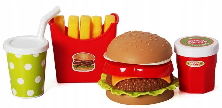 

Zestaw Fast Food Hamburger I Frytki
