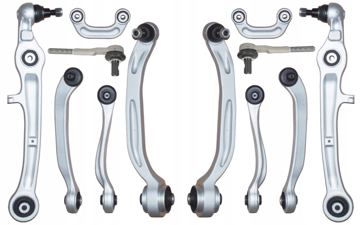 Audi A6 C6 2004-2011 Ramena Spojky Koncovky Přední Sada Zavěšení Srl