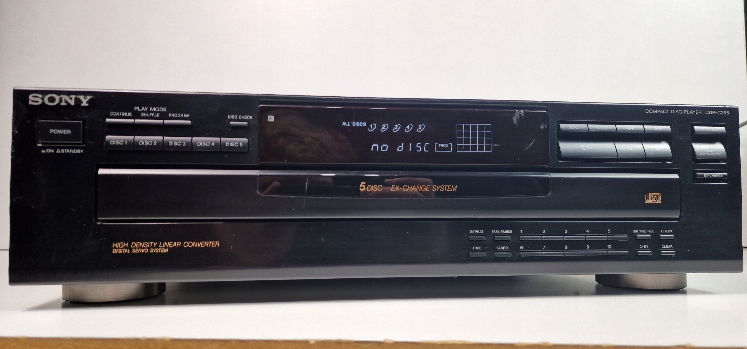 SONY odtwarzacz CD player CDP C 365 CDP-C365 Marka Sony