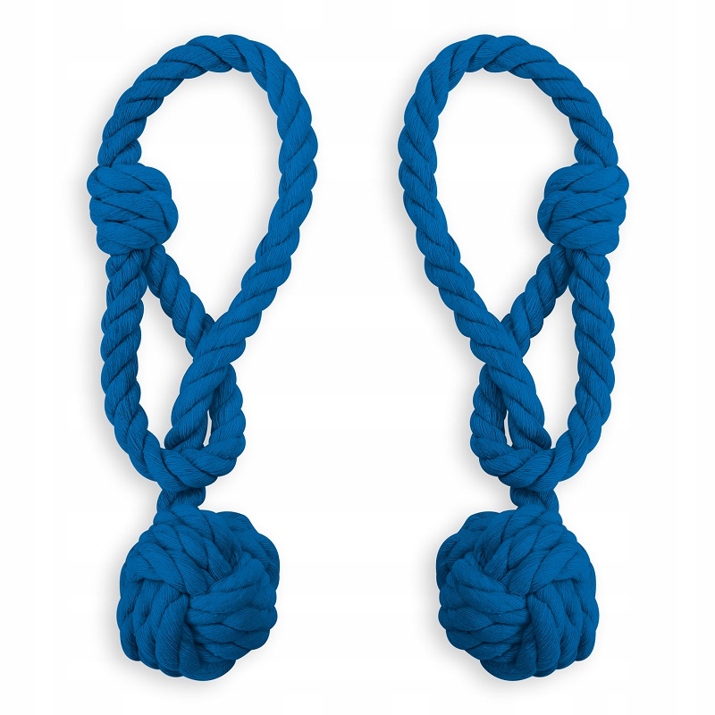 

Upinacze bawełniany sznur do firanek zasłon Granat