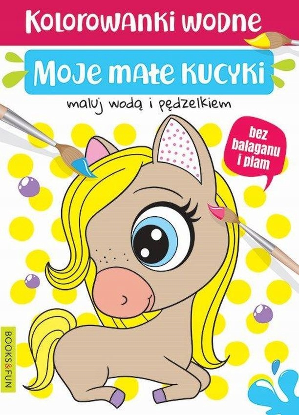 

Kolorowanka Wodna Moje kucyki