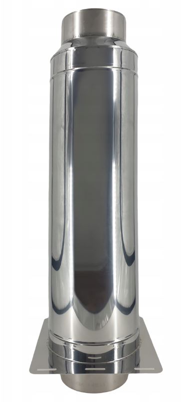 Izolované prodloužení komína 160 0,6 mm 1 m nástavec