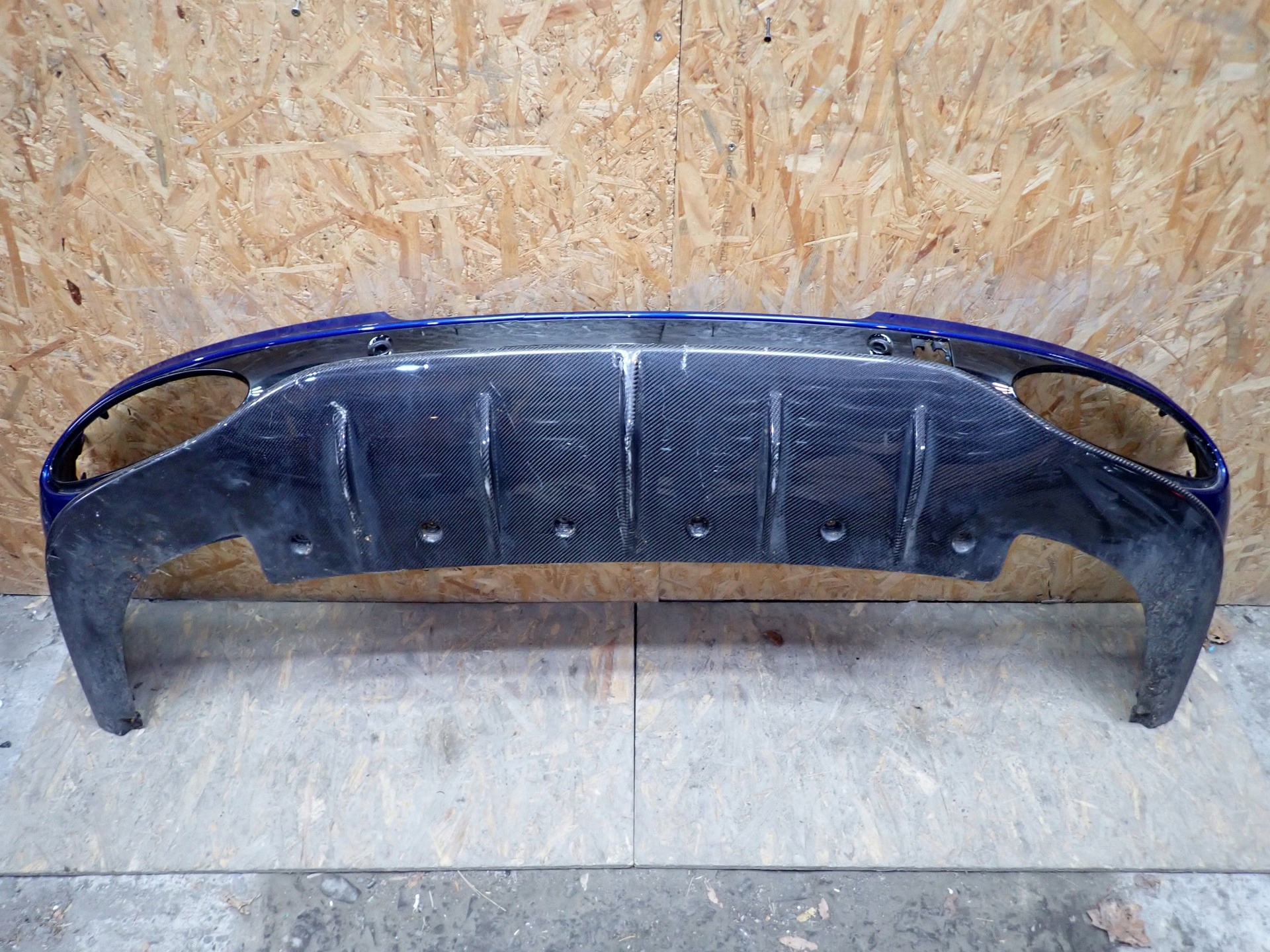 bumper rear part rear BENTLEY CONTINENTAL GT GTC 3S 2017- CARBON 3SD807527