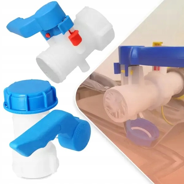 ZAWÓR 60 IBC MOTYLKOWY DO BECZKI MAUZERA MAUSERA 1000L WYLOT S60X6 IBC 60MM Kod producenta IBCS60F-BTVS60M