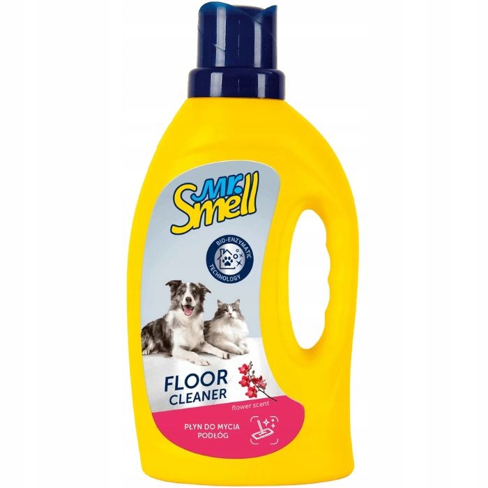 MR SMELL PŁYN DO MYCIA PODŁÓG KWIATOWY 1l