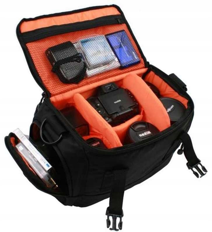 Fototaška Camrock Beeg X50 Na Zrcadlovku, Fotoaparát, Velká, Prostorná, Černá