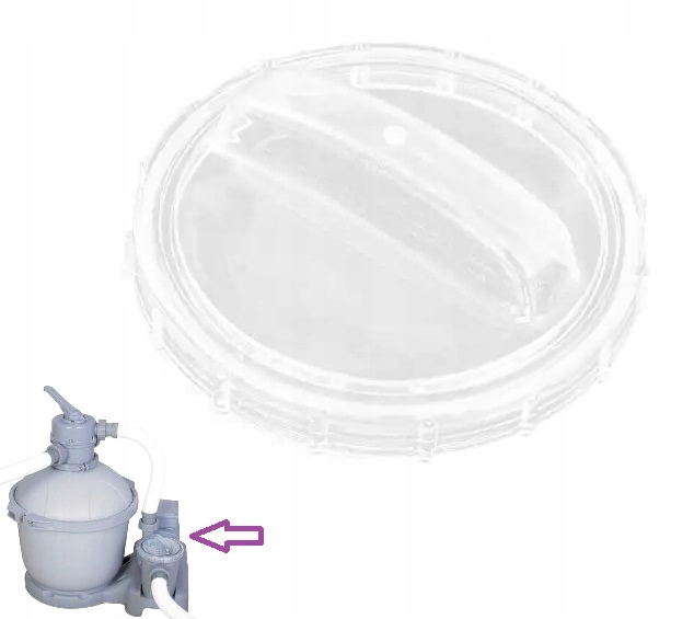 Kryt víka uzávěru u motoru filtru pískové pumpy 58400 Bestway