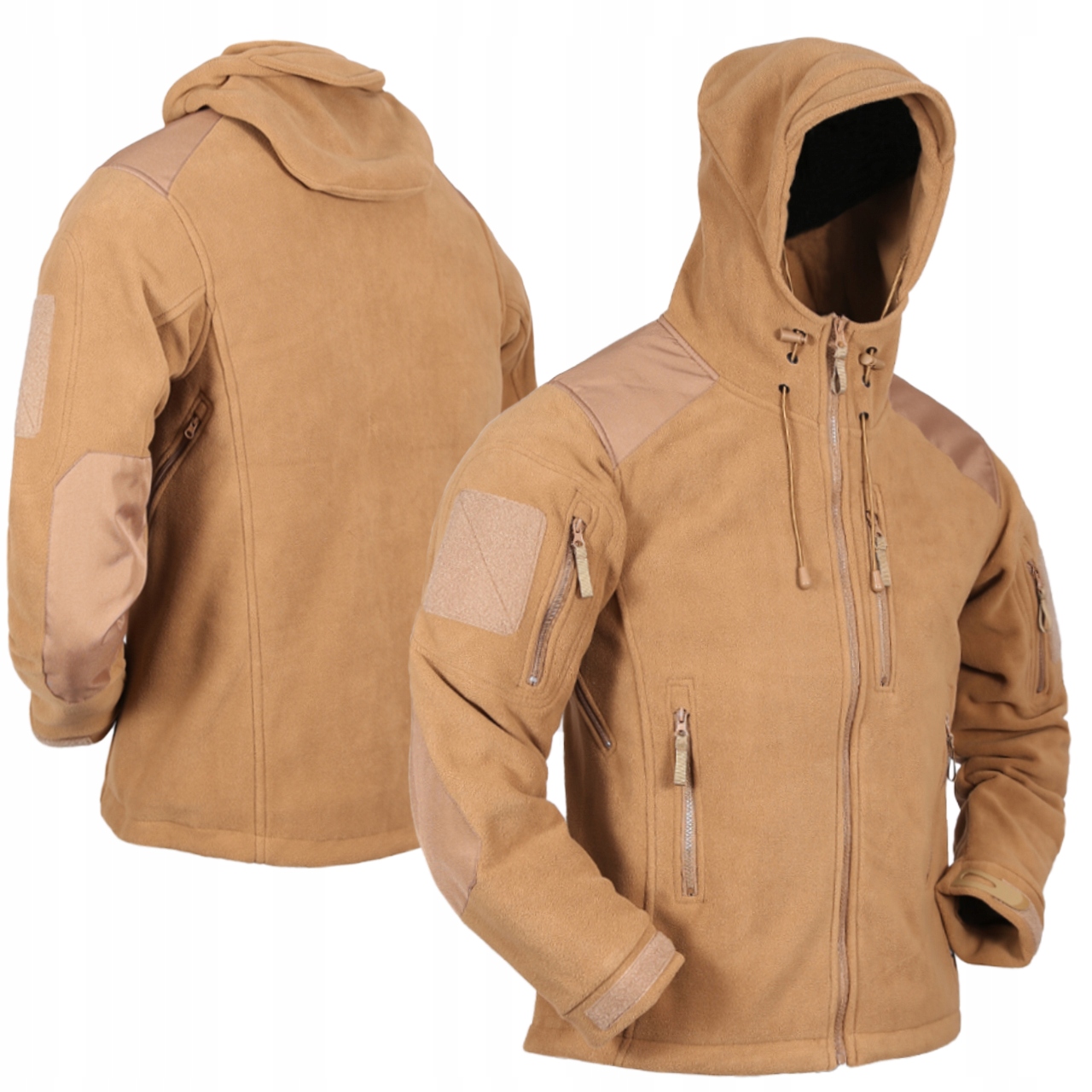 

Texar Husky Bluza Polar'owa Z Kapturem Coyote S