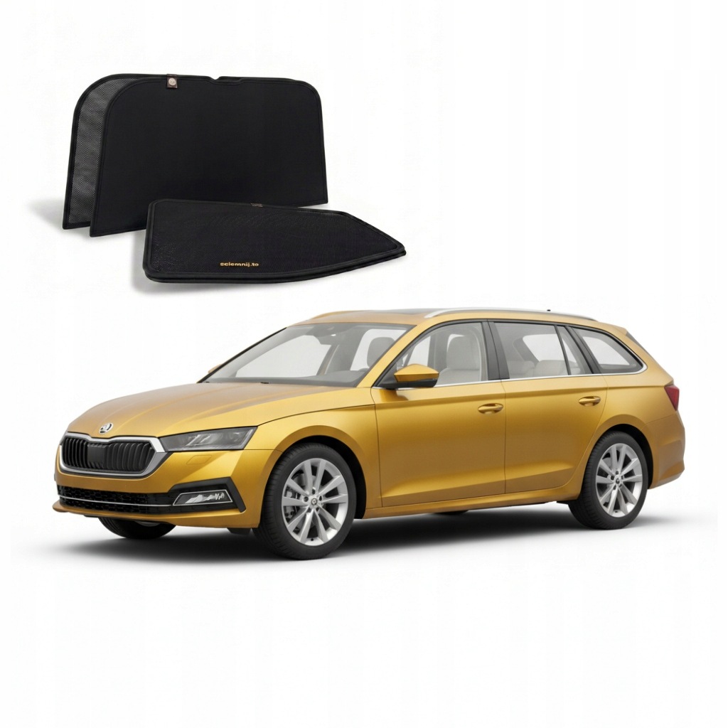 Sluneční clony na skla s magnety Škoda Octavia 4 VI kombi