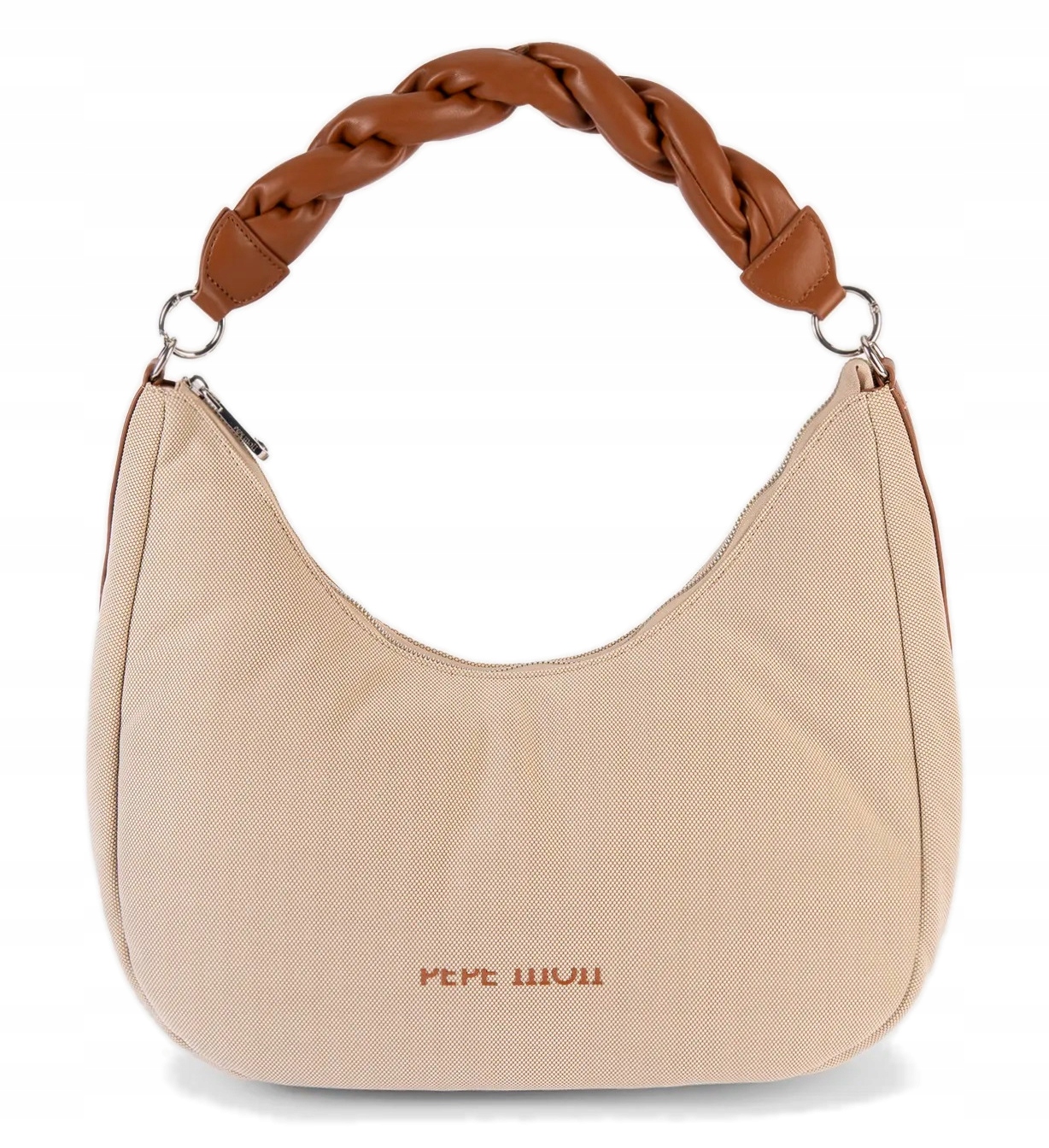 Pepe Moll velká béžová dámská kabelka přes rameno vegan