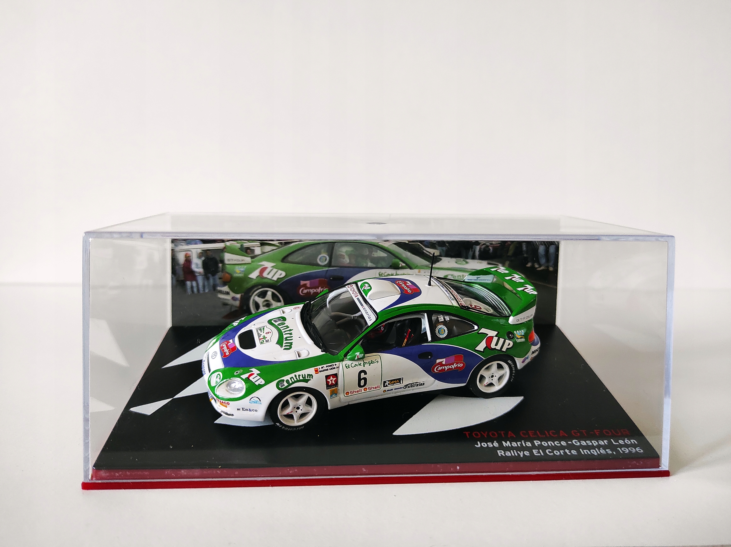 Toyota Celica GT4 El Cortes Ingles 1996r 1:43