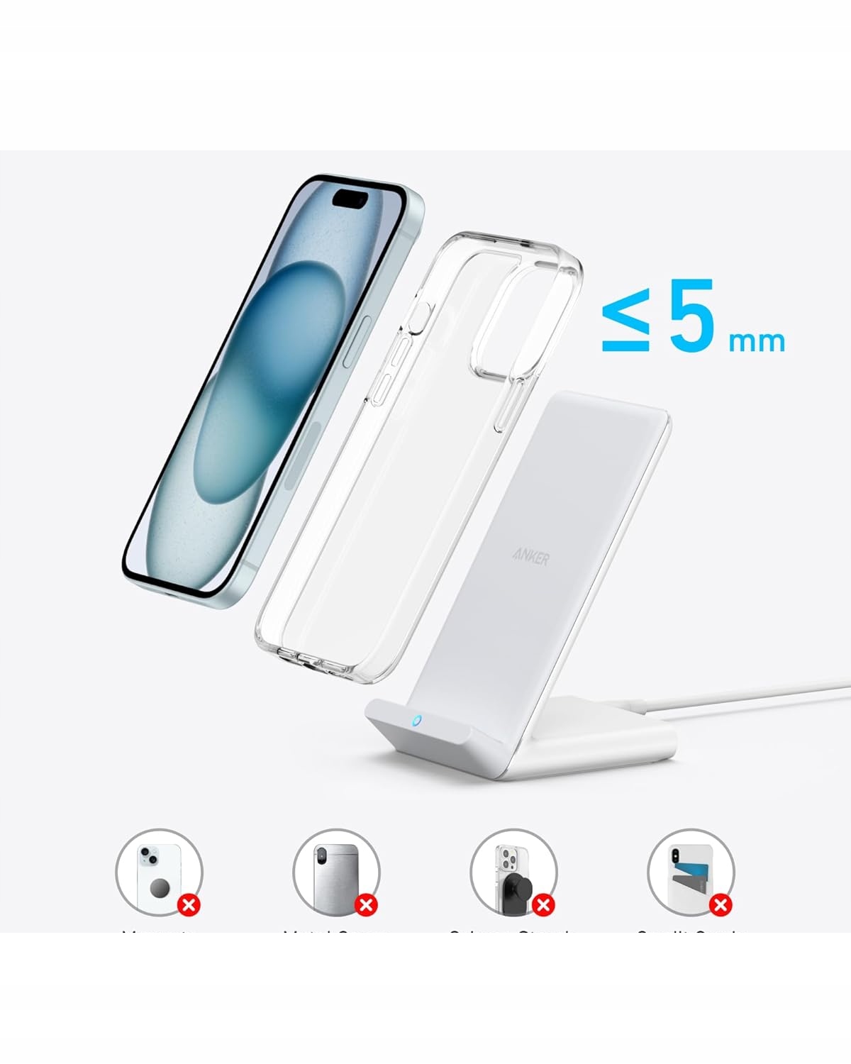 Anker Bezprzewodowa Stacja Ładująca Ładowarka — miniatura 11