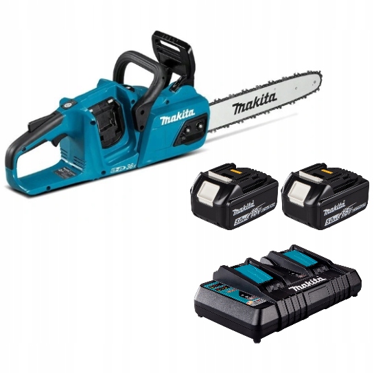 Pilarka łańcuchowa akumulatorowa Makita DUC355PT2 2x18V 35 cm 2x5,0 Ah