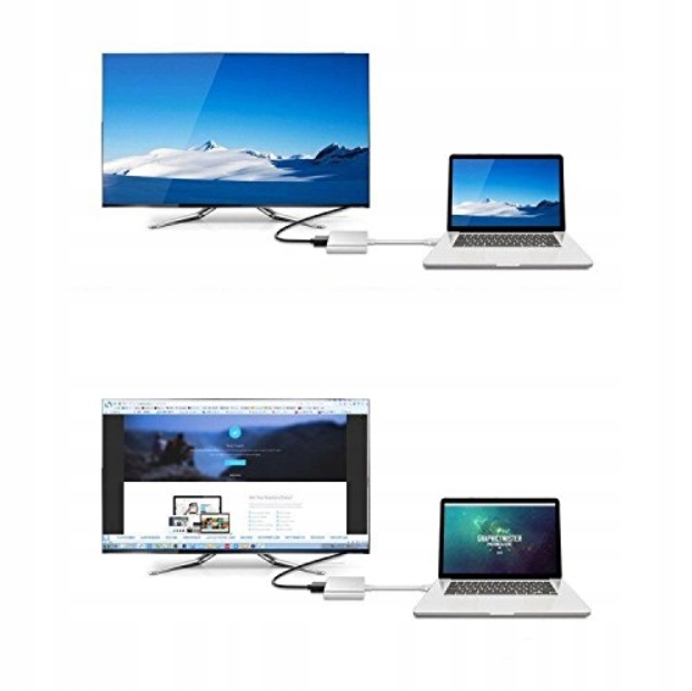 Zenwire 3in1 MHL USB HDMI C концентратор адаптер 4K MacBook виробник Zenwire
