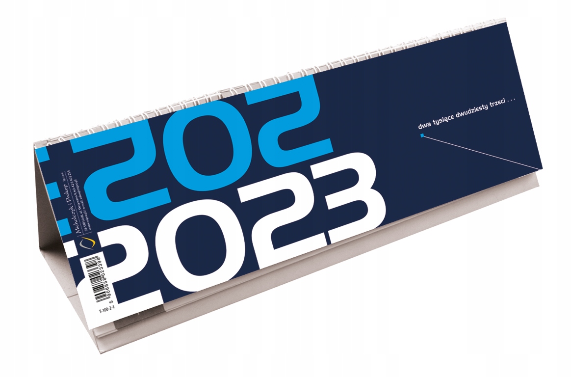 

M&p Kalendarz ze spiralką poziomy `23