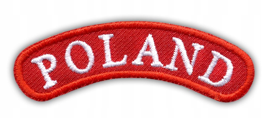Polska Naramienna naszywka rozpoznawcza Poland