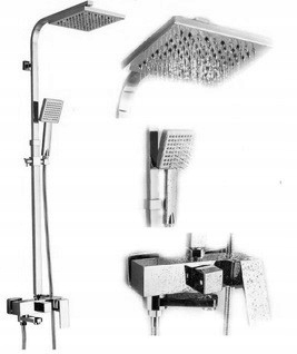 Kúpeľňová sprchová batéria Qvadro Chrom