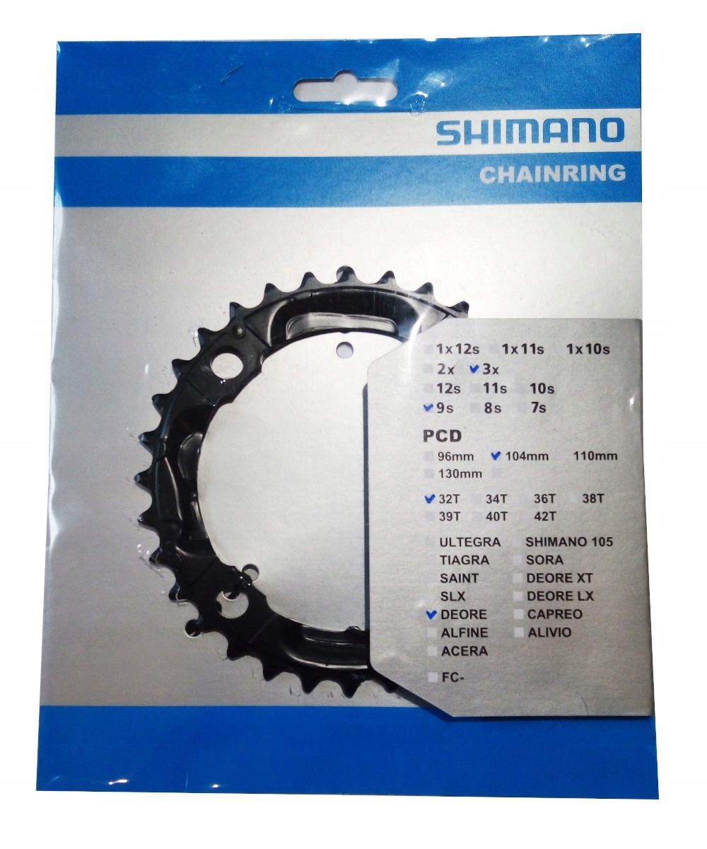 Tarcza zębatka korby FC-M590 Shimano 32T