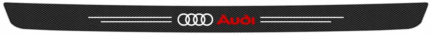 

Osłona naklejka na zderzak, bagażnik Audi