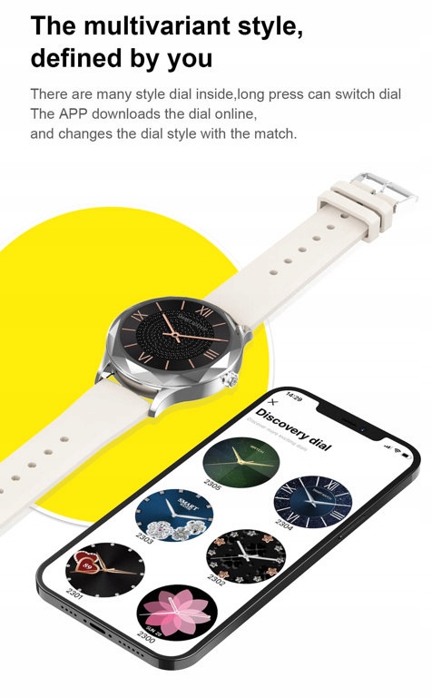 SMARTWATCH DAMSKI PACIFIC 27-3 - CIŚNIENIOMIERZ (sy022c) Kolor biały