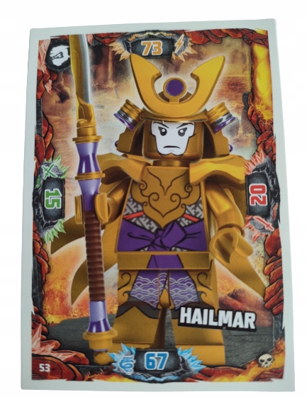 Karta Lego Ninjago Seria 6 Numer 053
