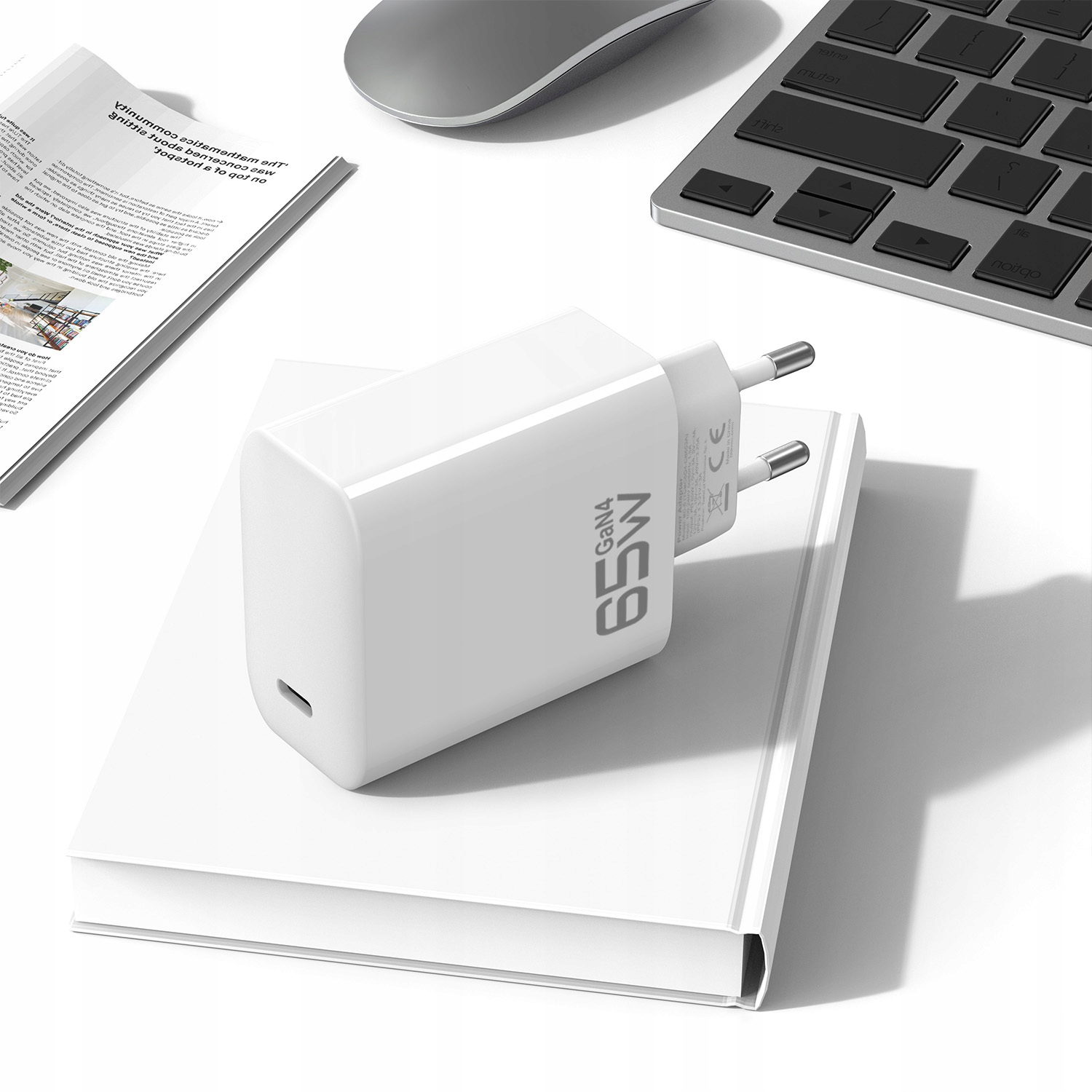 Szybka Ładowarka Sieciowa do Samsung S26 ultra Usb-c 65W GaN4 Kabel Usb-c