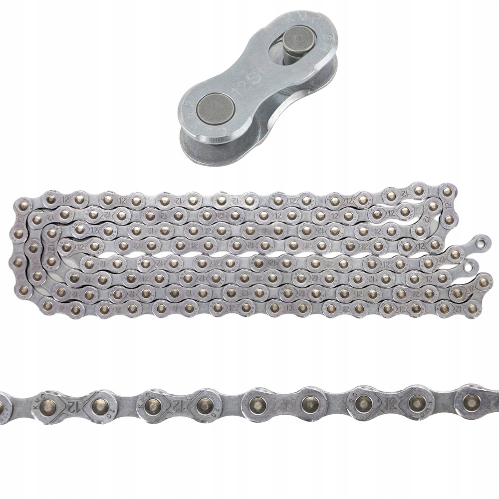 Řetěz na kolo Kmc E12 Ept, 12 řadý, E-bike, 128 článků