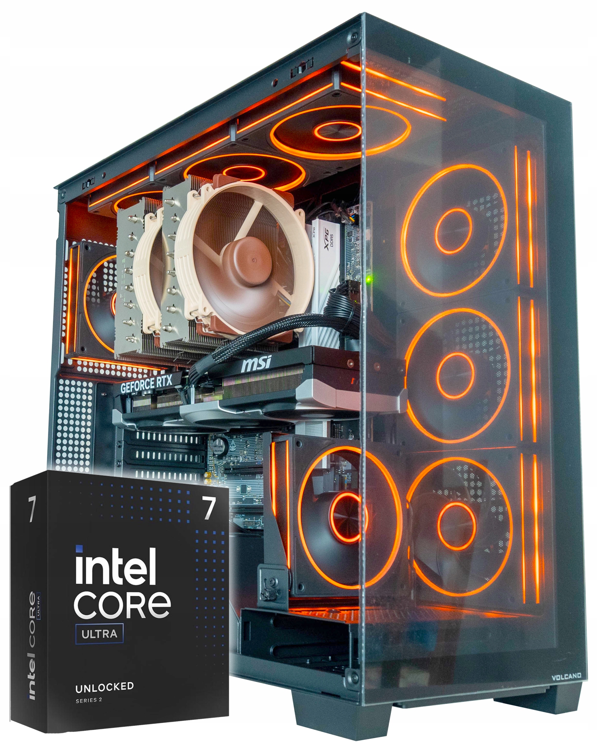 Gamingowy Stellar 8F Ultra 7 270K Plus SSD4TB 32GB RTX5070 Wifi WIN11