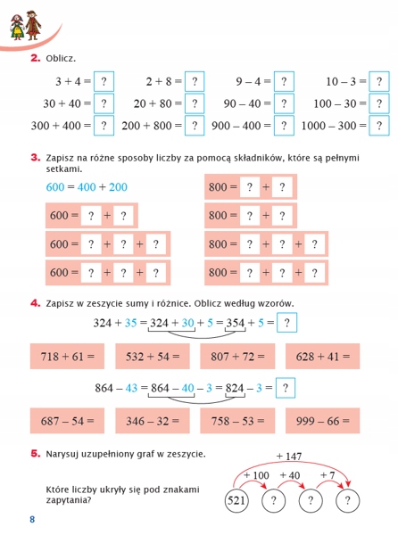 GRA W KOLORY Matematyka Klasa 3 Część 2 Rodzaj zbiór zadań, testów