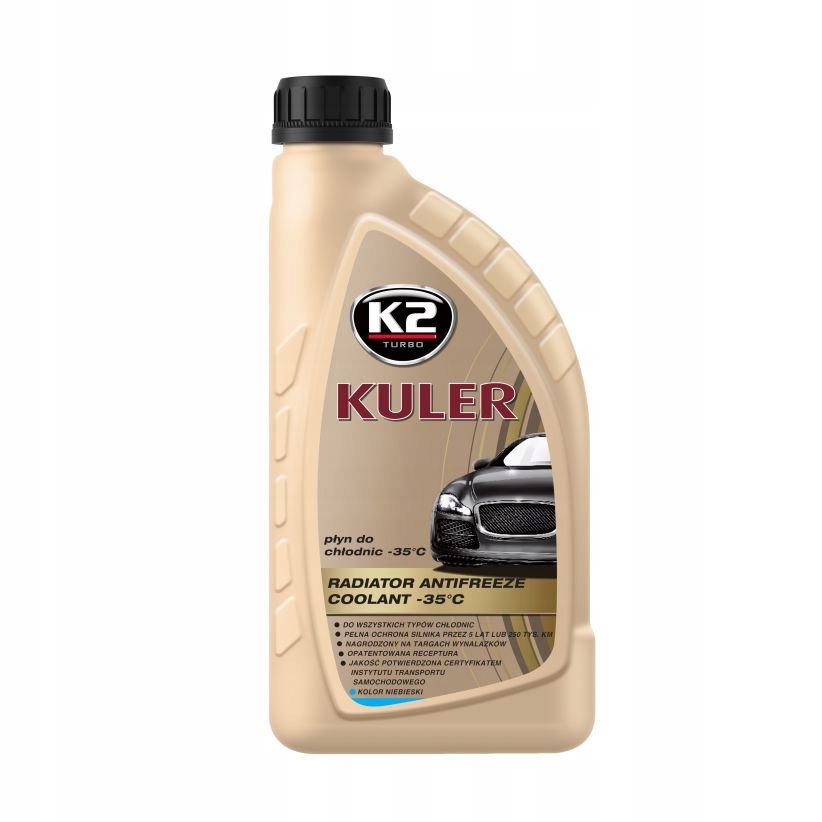 

K2 Kuler -35°C Niebieski gotowy płyn chłodniczy 1L