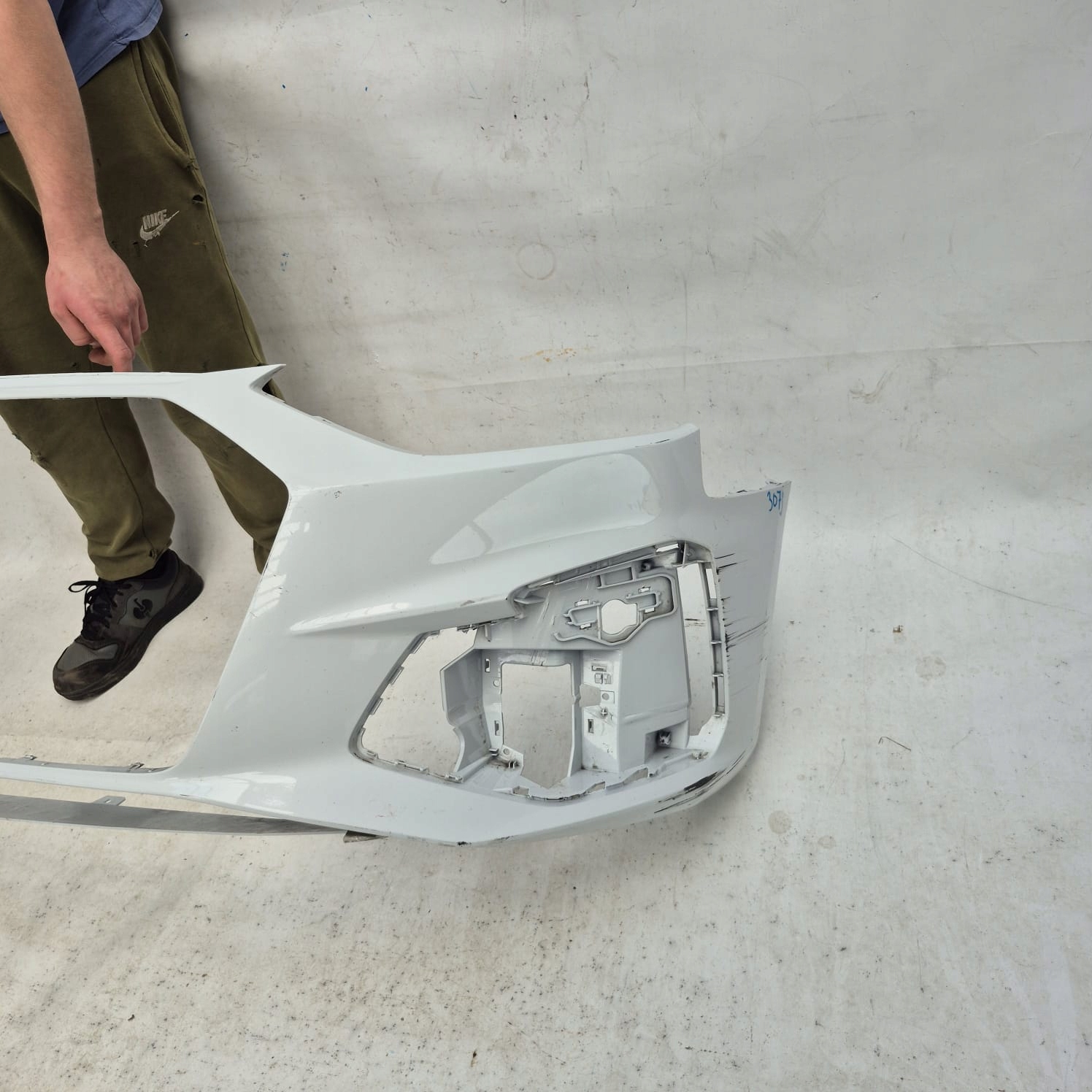 AUDI A4 B9 8W S-LINE LIFT 19- bumper front front without DZIUR 8W0807437AQ
