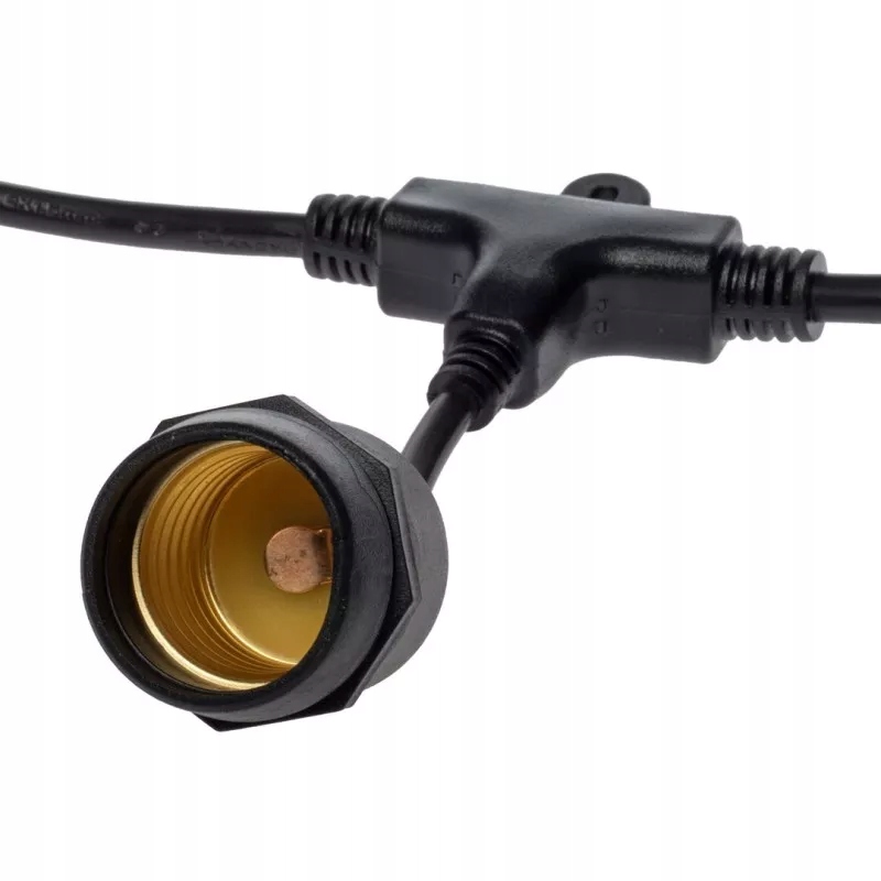 GIRLANDA 10 METRÓW (bez żarówek) Marka Eko-Light