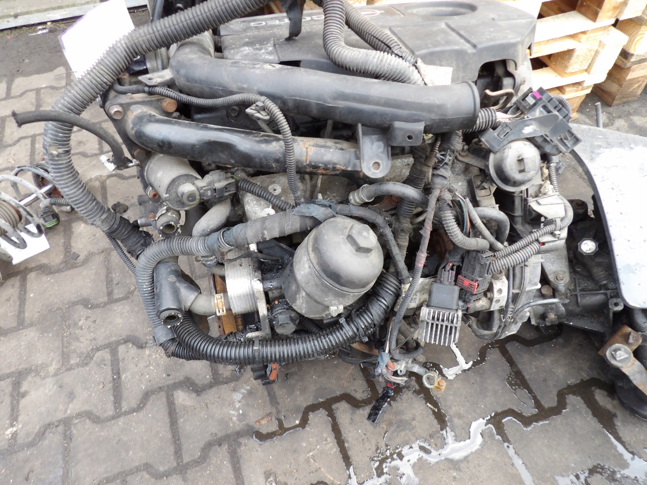 Opel Astra H 1,7 CDTI 59KW 80KM engine complete Z17DTL