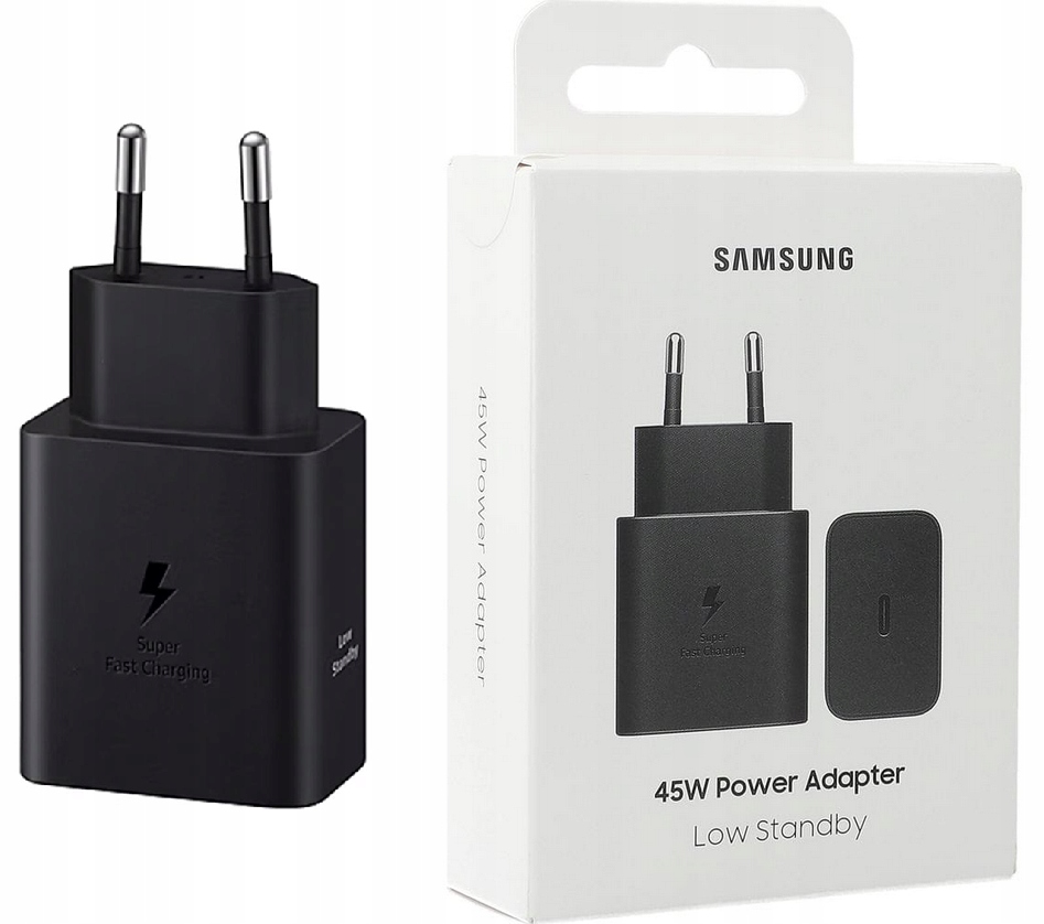 Oryg Ładowarka Sieciowa Samsung 45W Usb C Pd Galaxy S22 S23 S24 S25 Ultra