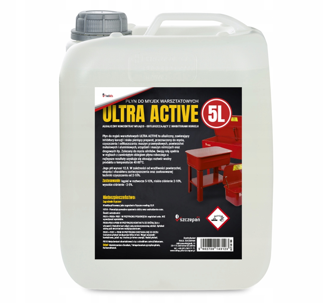 Plyn REDATS do myjek warsztatowych Ultra Active 5L