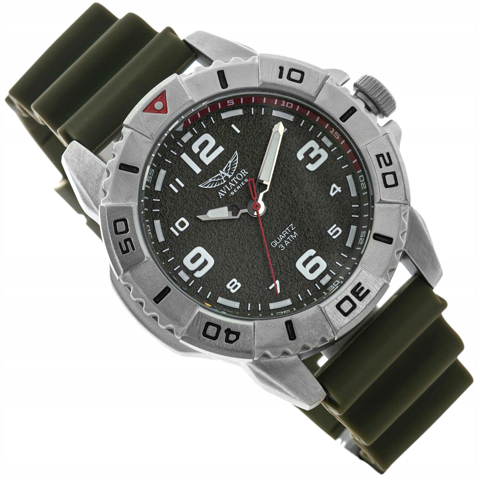 Pánské Hodinky Aviator AVAW9680 F-series Airborne Zelené