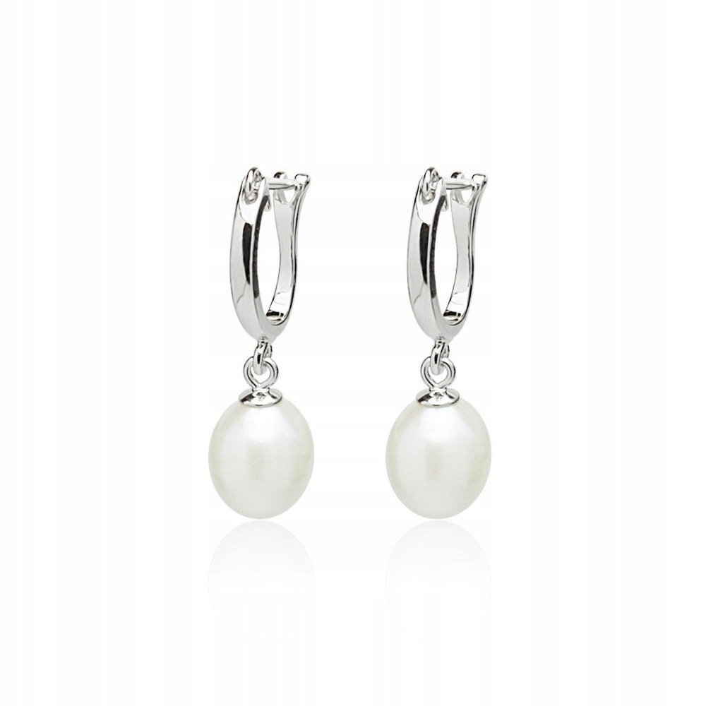 Fenoménní Stříbrné Náušnice S Perlami