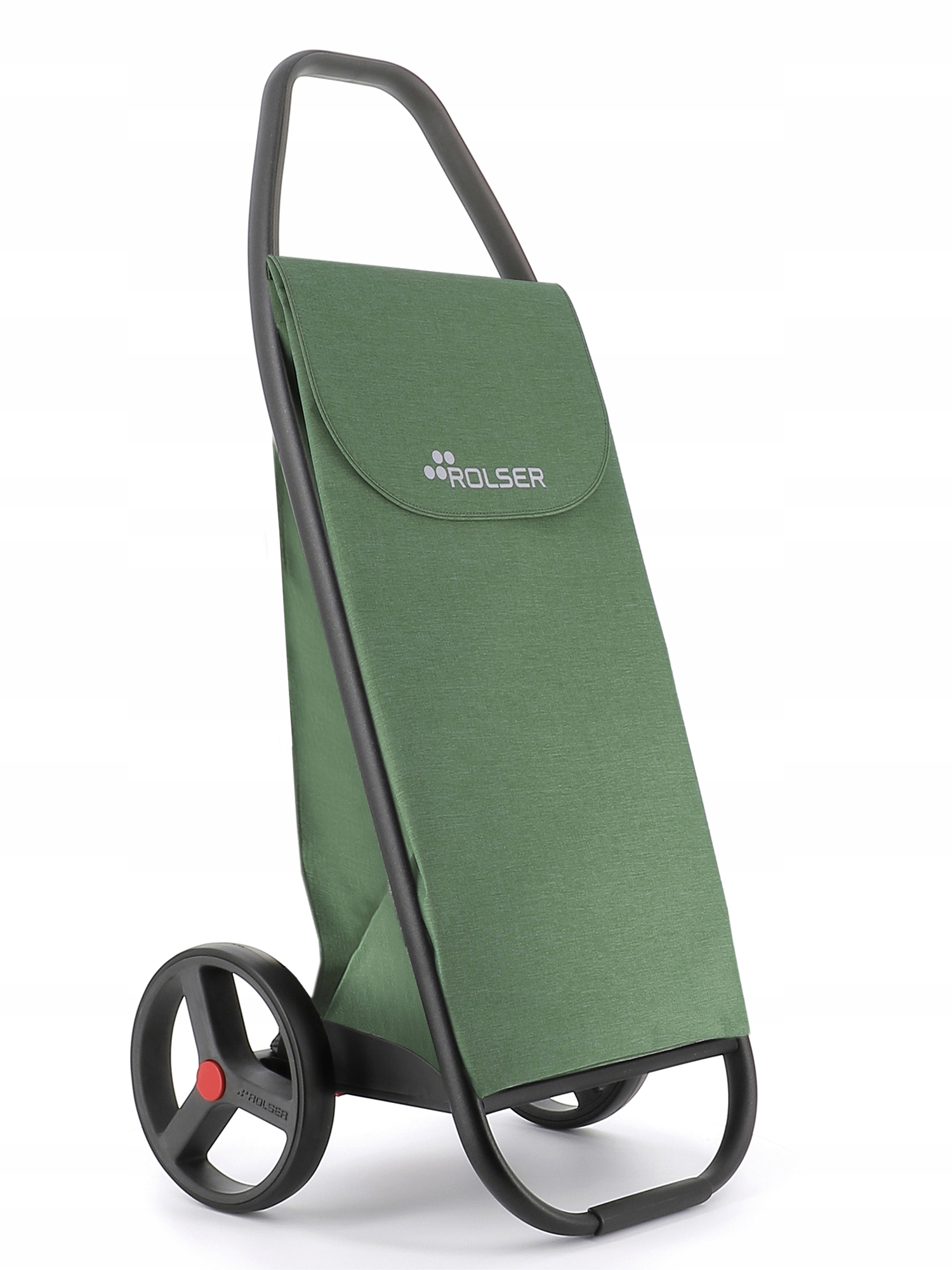 Rolser Com Tweed 8 Kočík na kolieskach taška na nákupy zelená