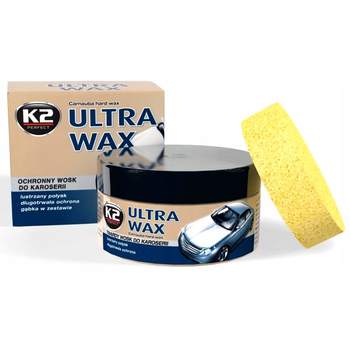 

K2 Ultra Wax Pasta Woskowa Z Gąbką Wosk Carnauba