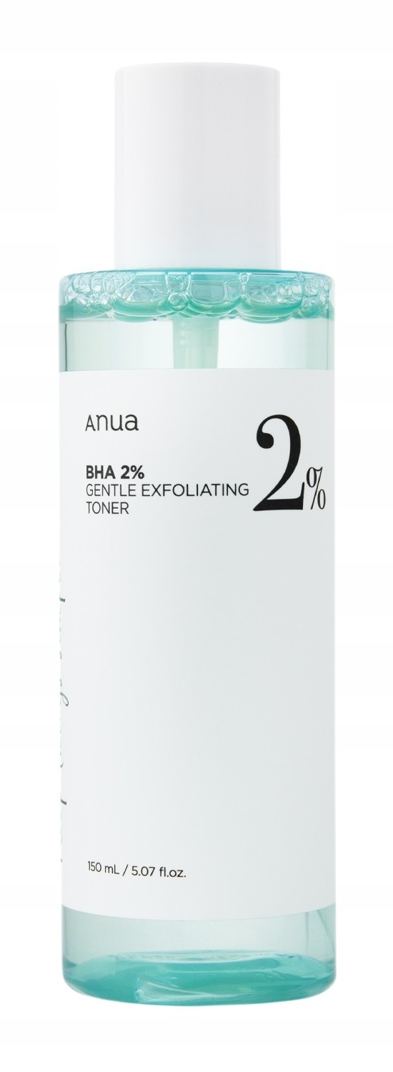 Anua Bha 2% Gentle Exfoliating Exfoliační pleťový toner s kyselinami 150 Ml