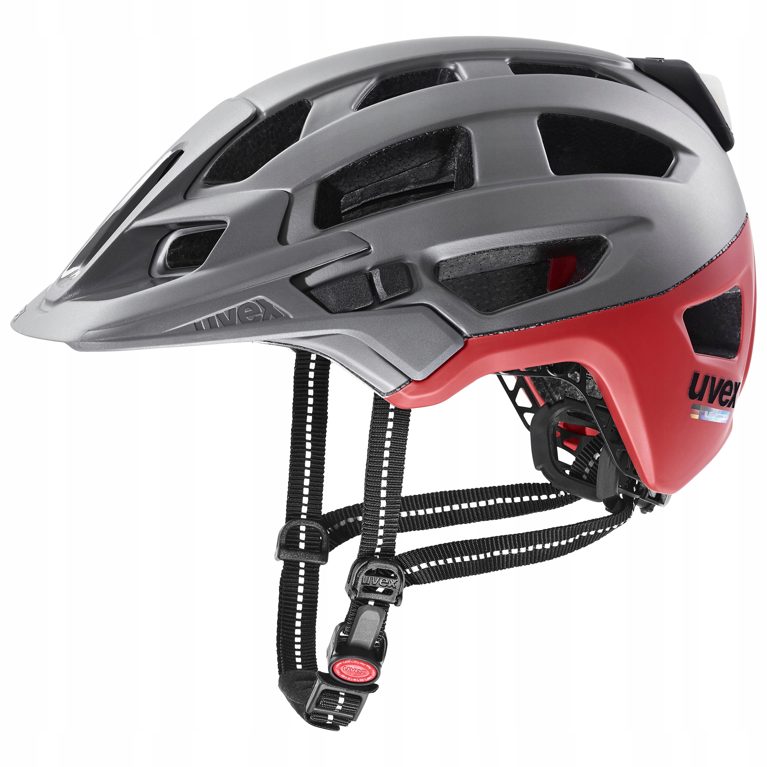 Kask rowerowy z oświetleniem Uvex finale light 2.0 rozmiar 52-57