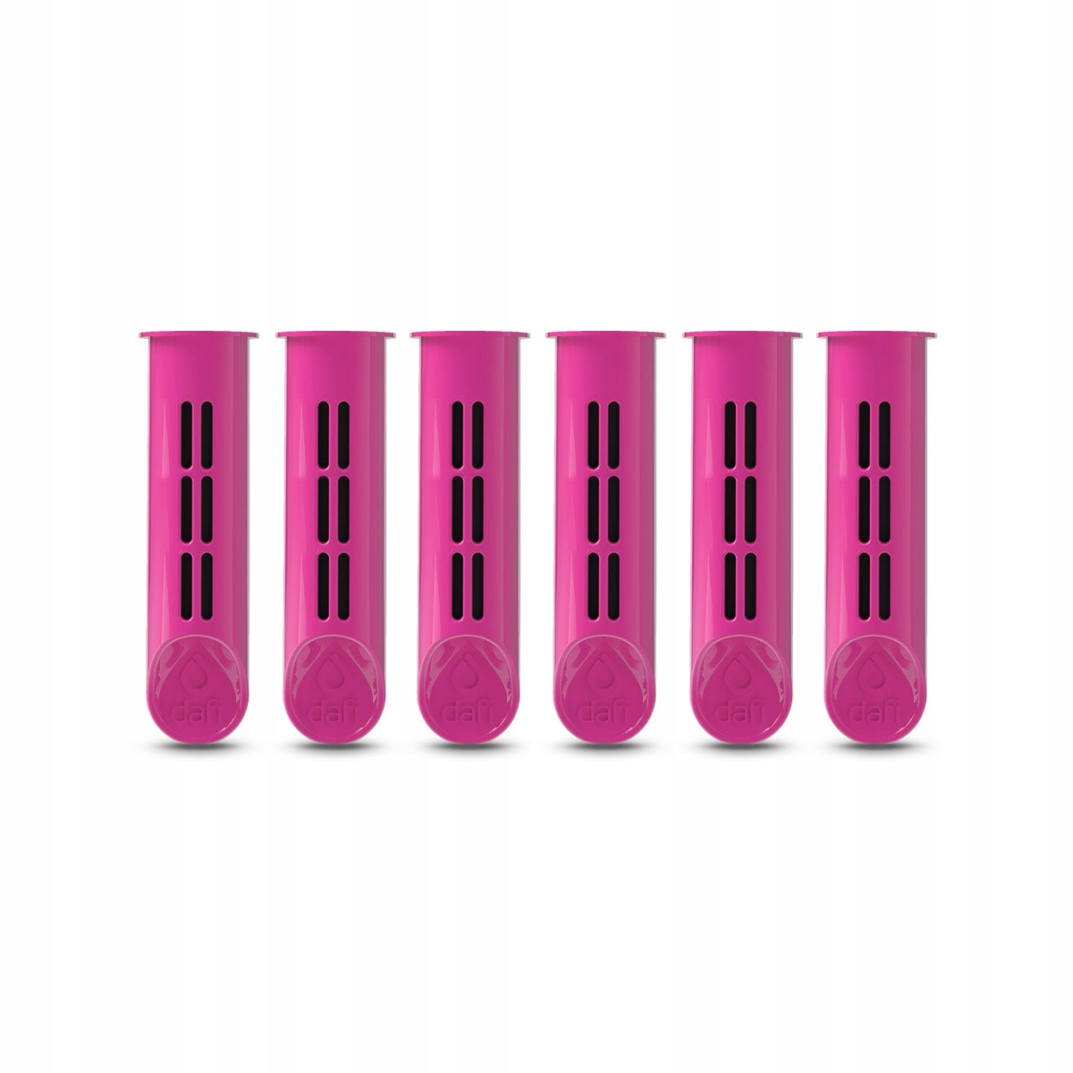 6 filtrów do butelki Dafi Soft i Solid flamingowe