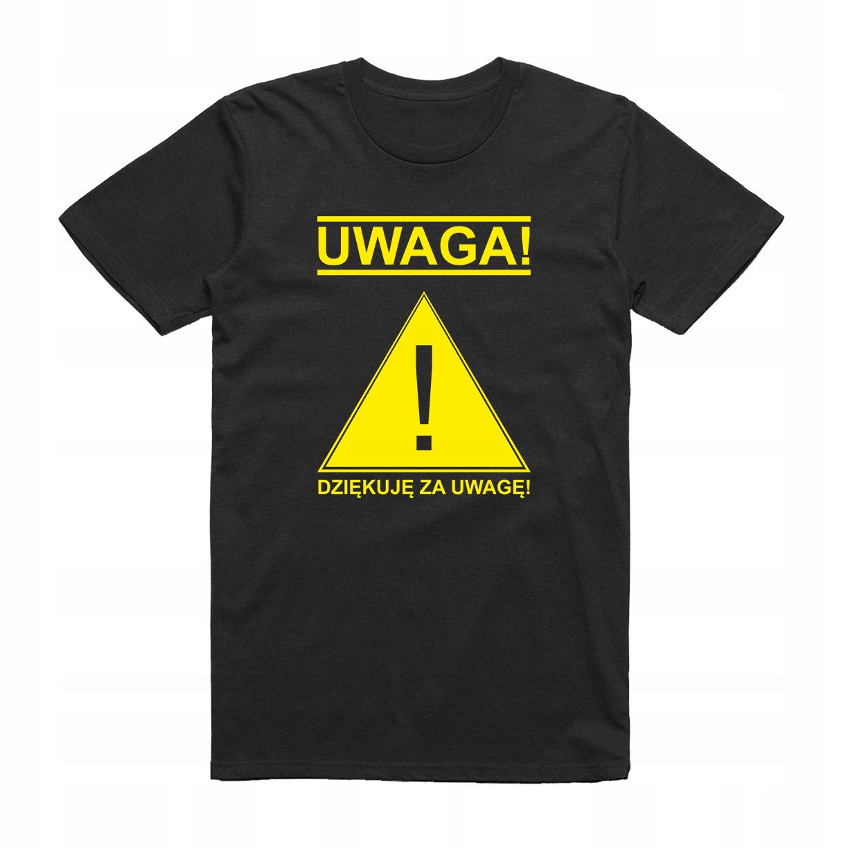 

L - Koszulka T-shirt Uwaga Druk Śmieszna Prezent