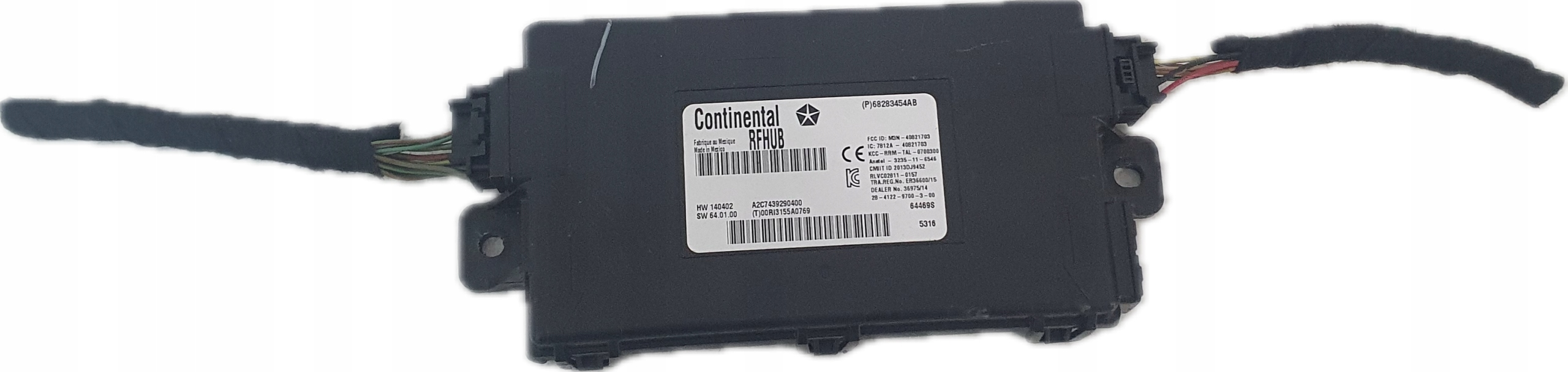 DODGE CHARGER CHALLENGER 2015- module control unit KLUCZYKA KEYLESS 68283454AB