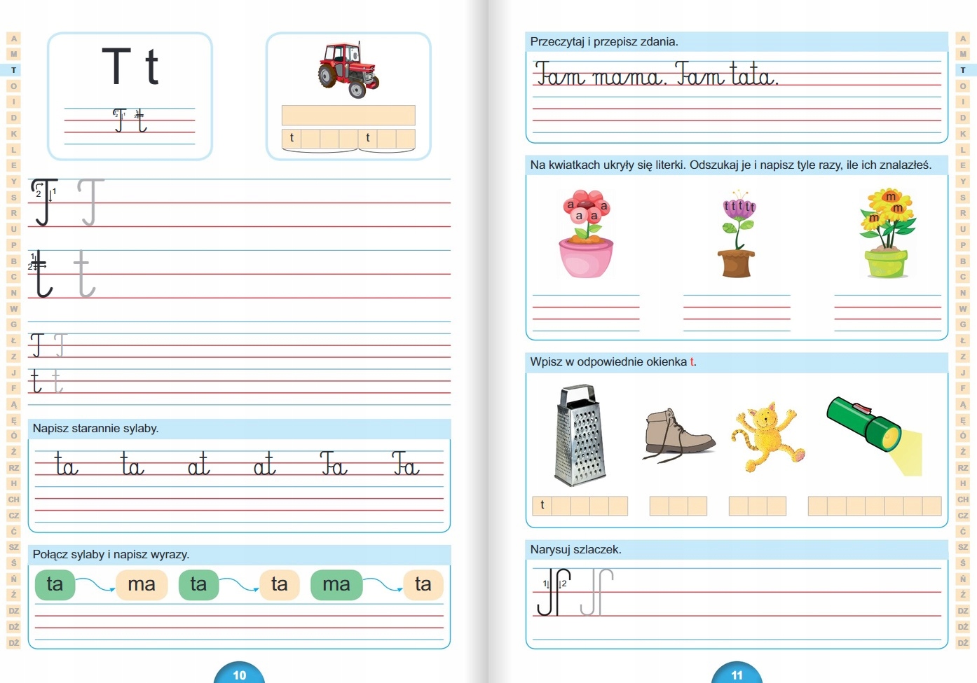 Elementarz - Ćwiczenia W Czytaniu I Pisaniu GREG Autor Praca zbiorowa