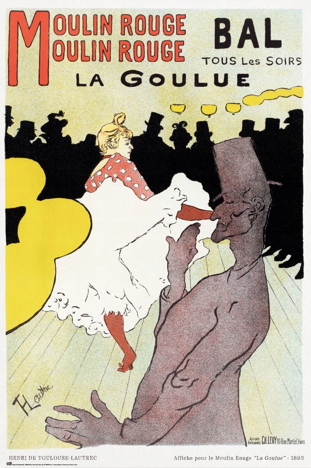 

Moulin Rouge La Goulue plakat 61x91,5 cm
