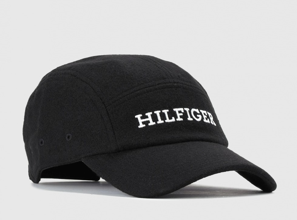 Kšiltovka Tommy Hilfiger Monotype Melton Cap AM0AM11736