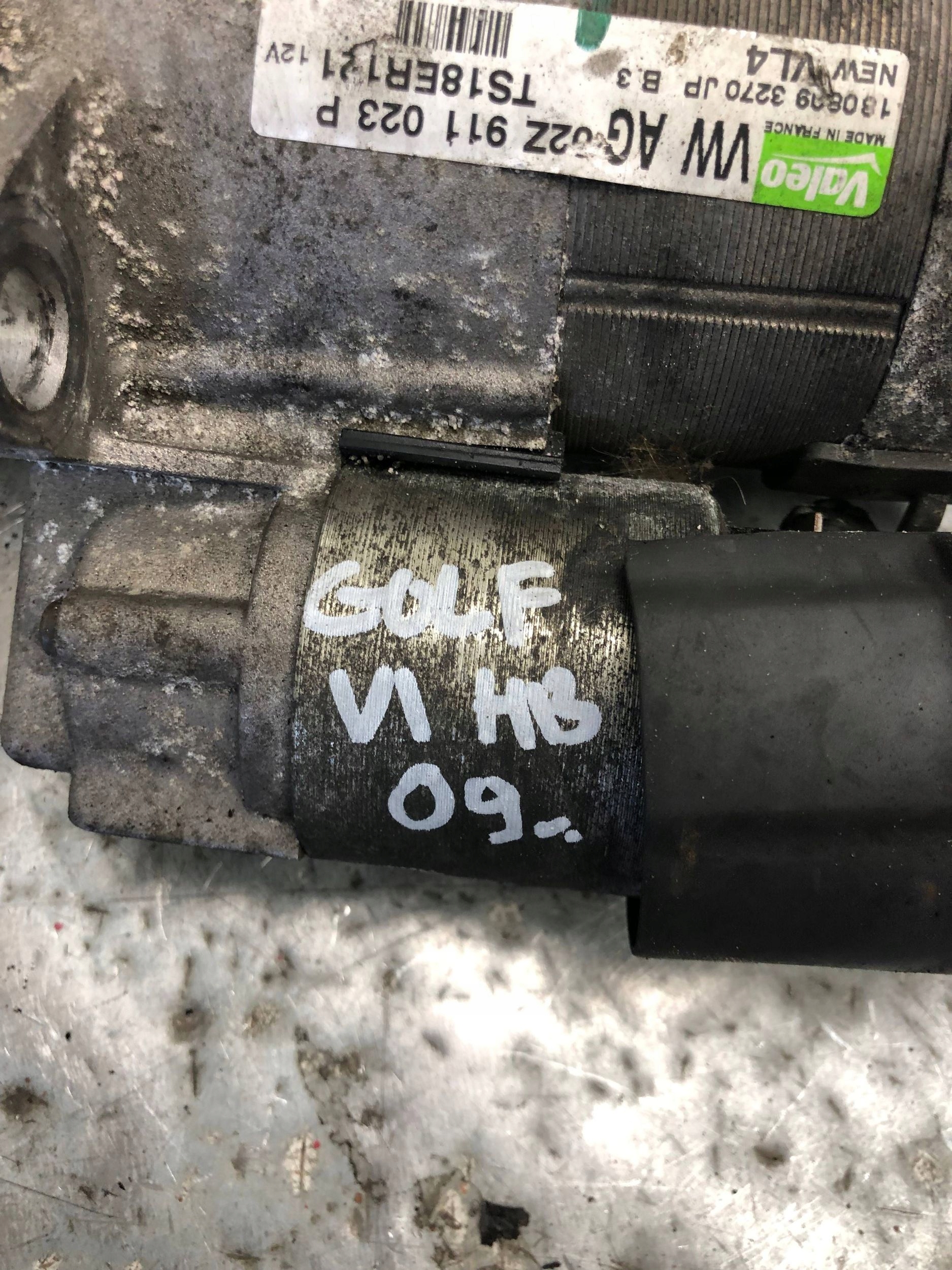 starter VW GOLF VI HB 02Z911023P