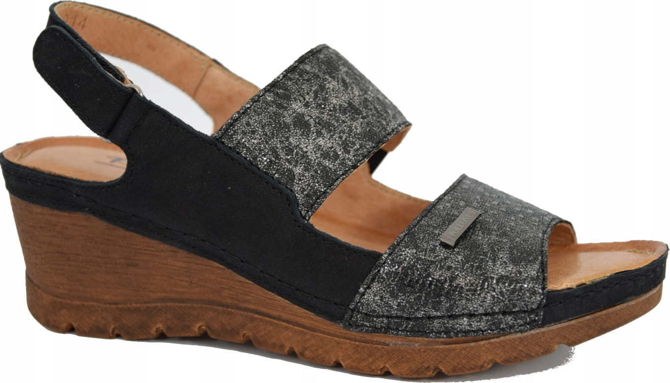 

Sandały Damskie Letnie Buty Na Koturnie 1083 R.39