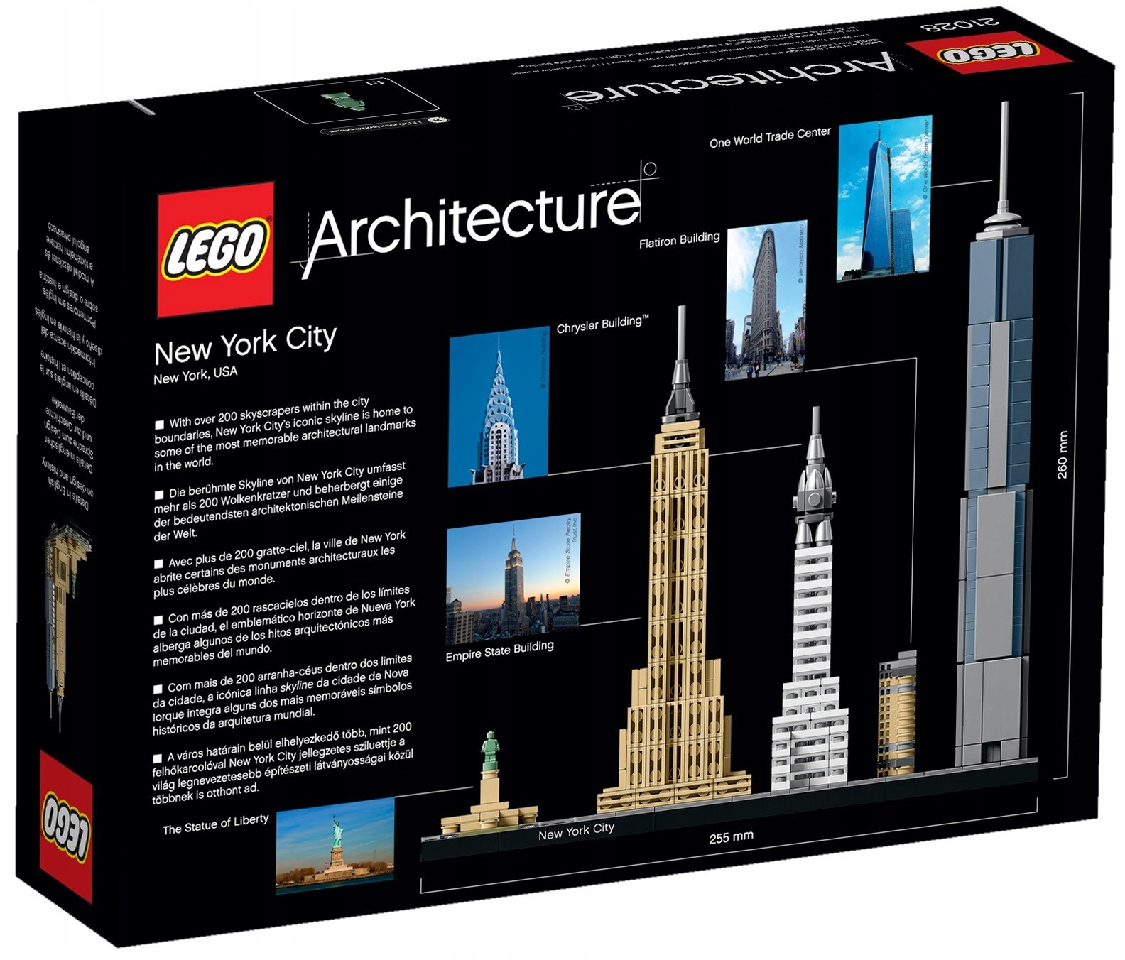 LEGO Architecture 21028 Nowy Jork Marka LEGO